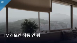 TV 리모컨 작동 안 됨, 해결 방법 총정리해서 알려준다