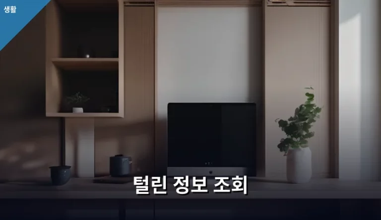 내 개인정보 유출 여부 확인하는 털린 정보 조회 방법