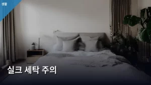 실크 세탁 주의! 고급 실크 소재, 오래 입는 비결 대공개