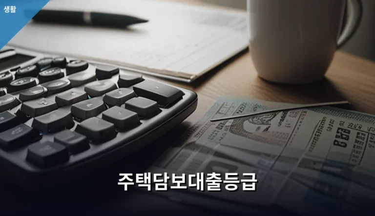 주택담보대출등급 결정 요인과 금리 절감 방법
