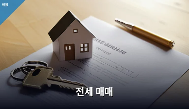 전세 매매 시 주의사항과 보증금 처리 방법 가이드