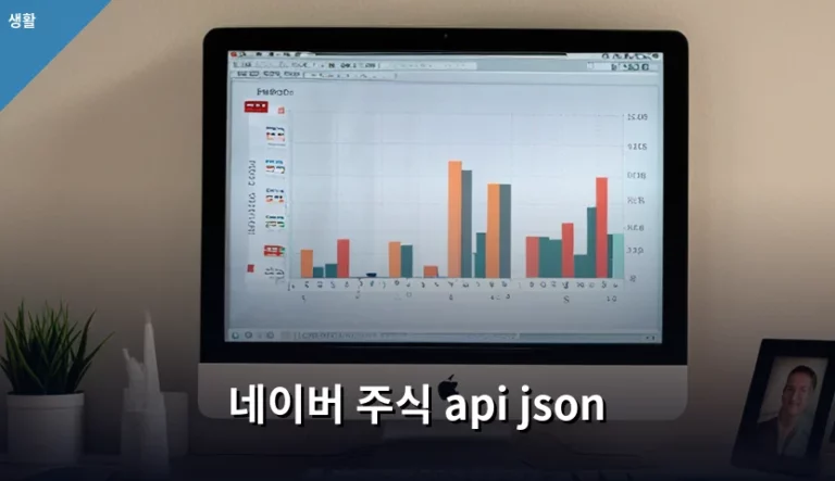 네이버 주식 API JSON 활용법과 주의사항